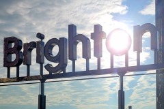 UK: Brighton Schriftzug