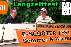 Elektro Scooter: Langzeittest - XIAOMI, AOVO