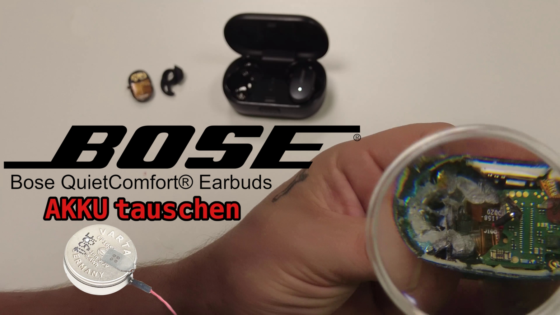 Akku-Tausch-Bose-QuietComfort-Earbuds