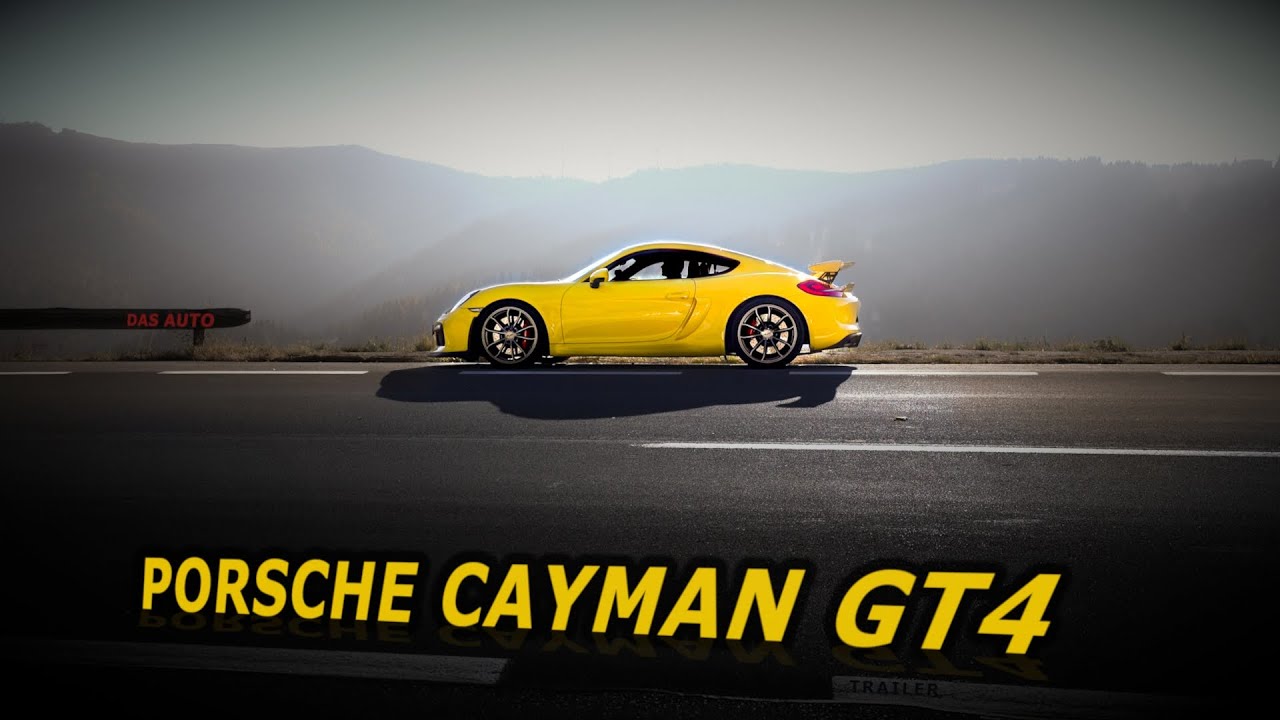 PORSCHE Cayman GT4 besser als der 911 GT3 ? | TRAILER