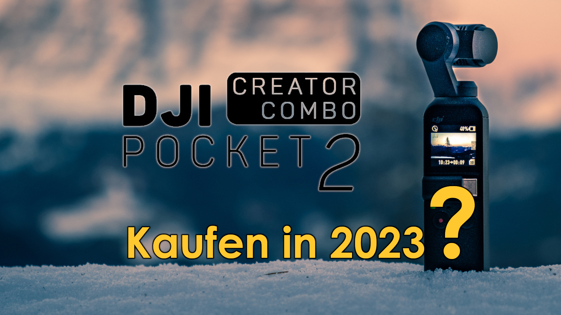 Hier findest du alle Informationen zur DJI Pocket 2 Creator Combo, die ich auch in meinem YouTube-Video vorgestellt habe. Ich habe mir die Frage gestellt: Ist diese Kamera es wert, dass man sie noch in 2023 kauft? Und ich kann dir sagen: Ja, definitiv! Im Video die Gründe dafür!