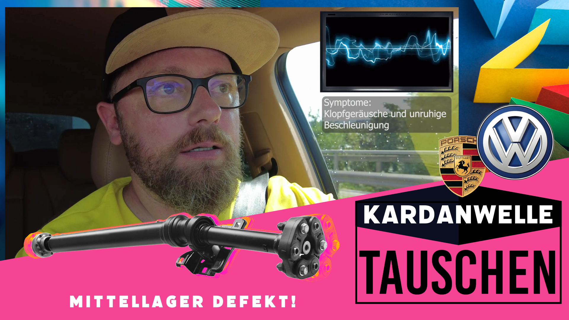 Thumbnail für Youtube-Video - pfuisi.at - PFUISI: Kardanwelle tauschen beim Porsche 955