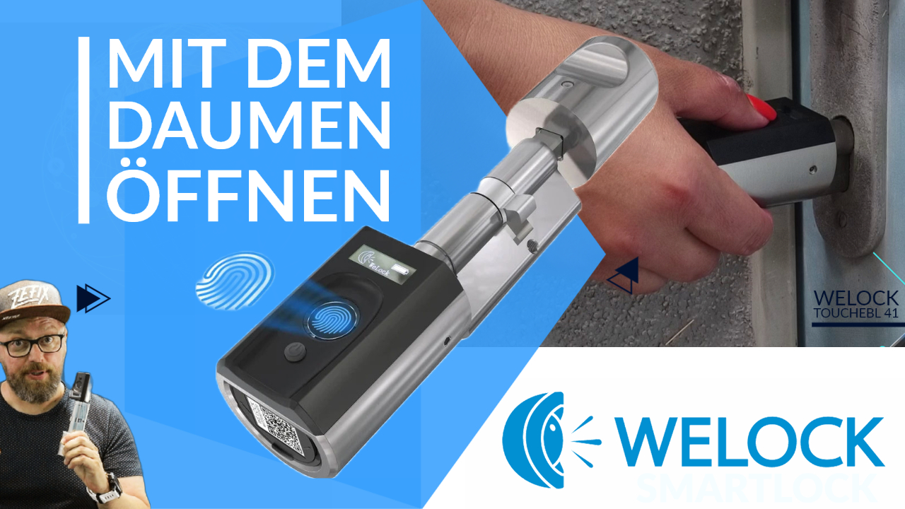 Review: WELOCK TouchEBL41 - Ein smartes Türschloss mit Fingerabdrucksensor