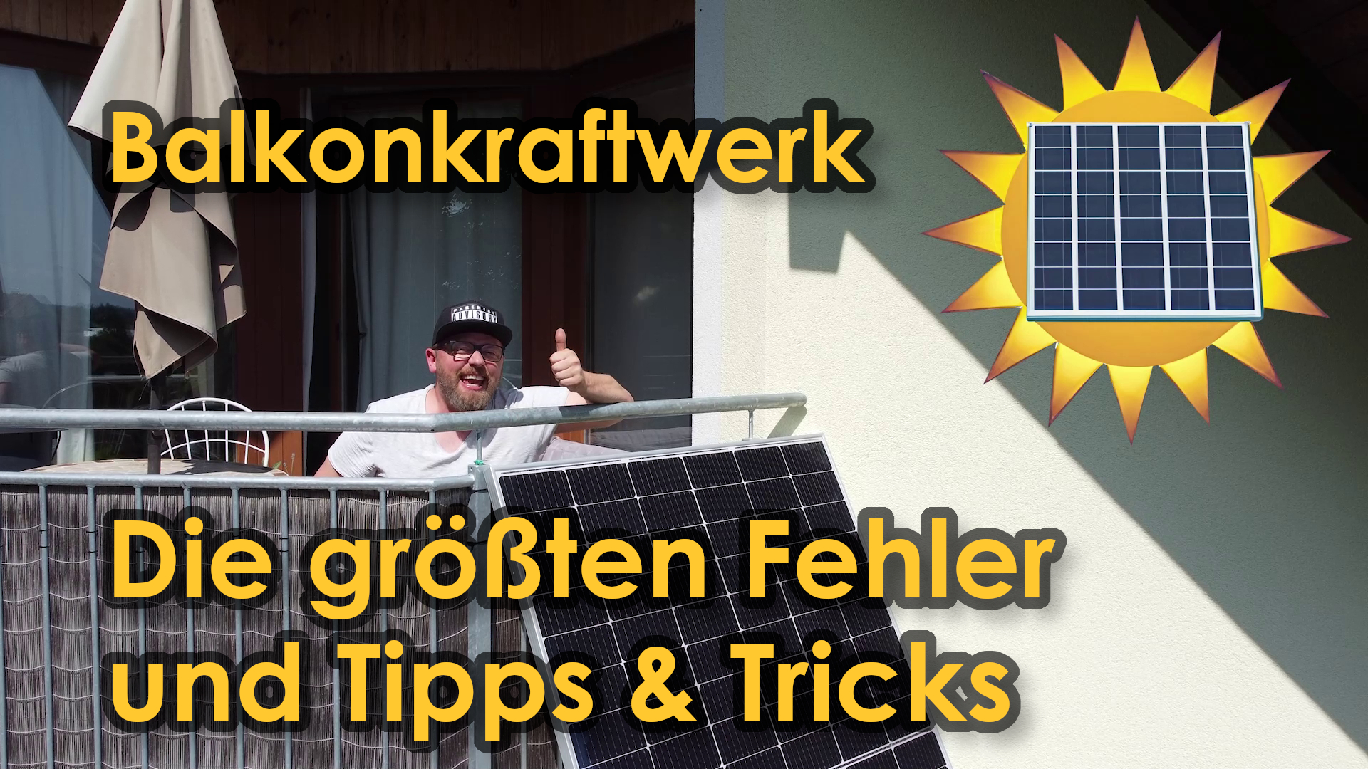 Balkonkraftwerke, auch bekannt als Plug-In Solaranlagen oder kleine PV-Anlagen, sind eine aufstrebende Lösung für umweltbewusste Verbraucher, die ihren eigenen Beitrag zur sauberen Energieerzeugung leisten möchten. Mit diesen kompakten und einfach zu installierenden Solarkraftwerken können Hausbesitzer und Mieter gleichermaßen Sonnenenergie effizient nutzen und ihren Energieverbrauch mit der Sonne zu kompensieren. In diesem ausführlichen Video gehe ich detailliert auf Balkonkraftwerke ein, insbesondere auf die Installation, Tipps und Tricks sowie die häufigsten Fehler beim Kauf und der Installation.