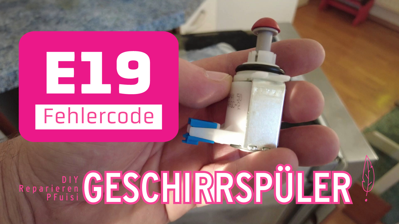 Wie du den lästigen Geschirrspüler Fehler E19 eigenhändig beheben kannst! Die Schritt-für-Schritt Anleitung zeigt dir den Austausch des defekten Siemens Bosch Ventil Magnetventils (Teilenummer: 00631199). Sichere dir eine reibungslose Reparatur und genieße wieder makellos sauberes Geschirr! 🛠️💡