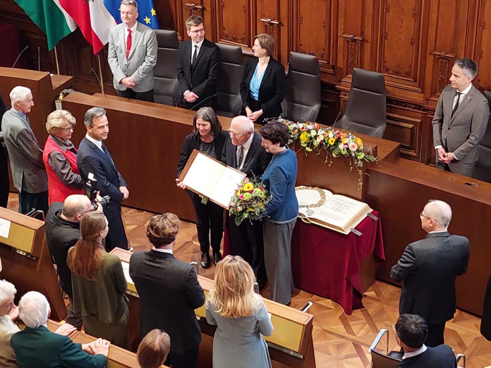 Helmut List wird zum Ehrenbürger der Stadt Graz ernannt