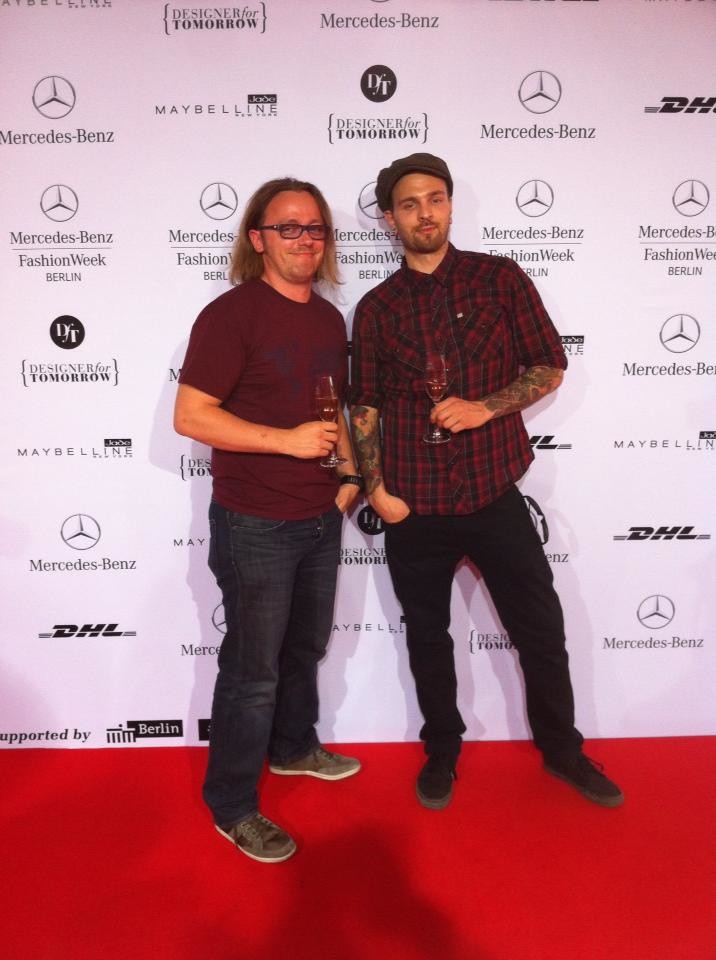 In Berlin bei der Fashion Week 2012